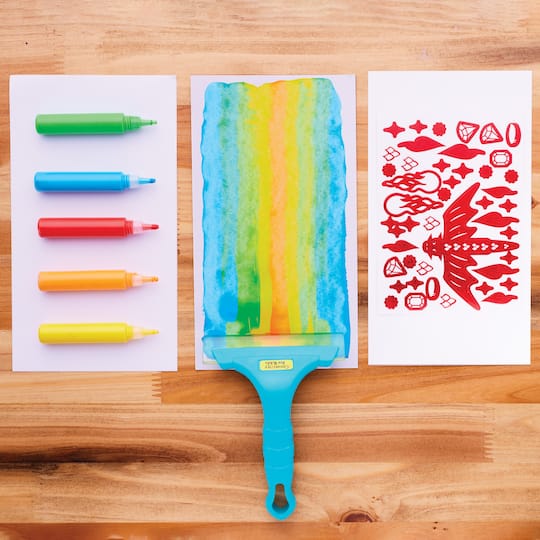 Creativity for Kids® Dragon Squeegeez Magic Reveal Art